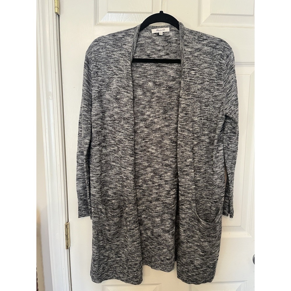 Madewell Gray Cardigan Size XS with Pockets Fairy Grunge Cottage Core